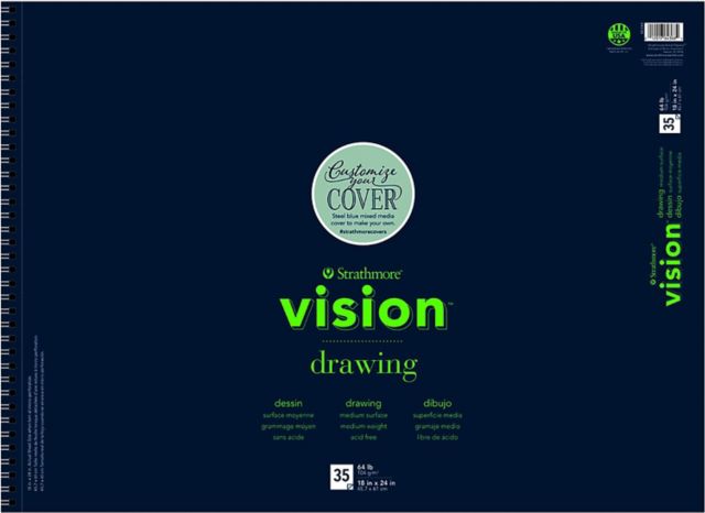 VISION DRAWING PAD 18x24 35 SHEETS