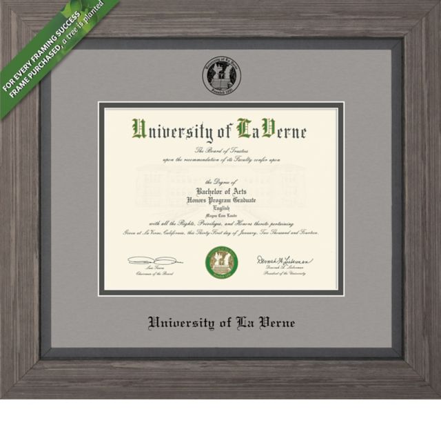 Framing Success Greystone 8.5 X 11 Diploma With Double Mat - ONLINE ONLY